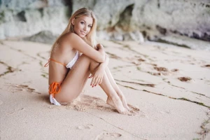 Killer Katrin Nude Beach Thong Strip Onlyfans Set Leaked 78378