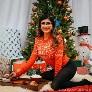 Mia Khalifa Lingerie Xmas Onlyfans Set Leaked 83151