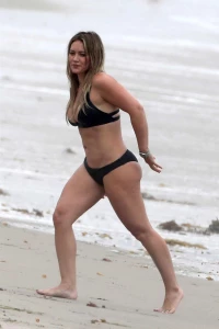 Hilary Duff Beach Bikini Set Leaked