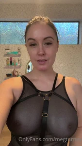 Meg Turney See-Through Bodysuit Onlyfans Video Leaked 84531