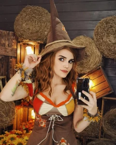 Kalinka Fox Nude Hermione Halloween Cosplay Onlyfans Set Leaked 89532