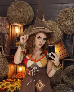Kalinka Fox Nude Hermione Halloween Cosplay Onlyfans Set Leaked 89534