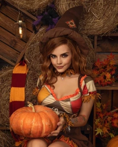 Kalinka Fox Nude Hermione Halloween Cosplay Onlyfans Set Leaked 89537