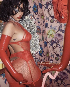 Rihanna See Through Lingerie Photoshoot Set Leaked 90986