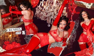 Rihanna See Through Lingerie Photoshoot Set Leaked 90991