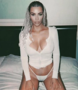 Kim Kardashian Nude Thong Magazine Photoshoot Set Leaked