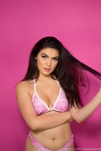 Mikaela Pascal Pink Bikini Onlyfans Set Leaked 94436