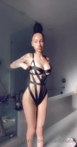 Bhad Bhabie Thong Straps Bikini Onlyfans Video Leaked 94711