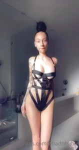 Bhad Bhabie Thong Straps Bikini Onlyfans Video Leaked 94716