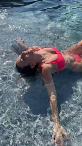Christina Khalil Pool Strip Onlyfans Video Leaked