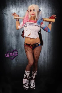 Liz Katz Nude Harley Quinn Cosplay Onlyfans Set Leaked 95568