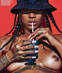 Rihanna Nude Topless Magazine Photoshoot Set Leaked 95864