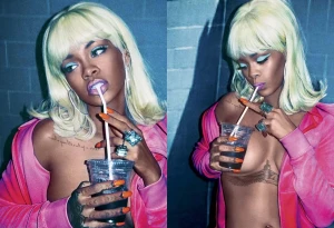Rihanna Nude Topless Magazine Photoshoot Set Leaked 95867
