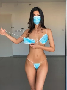 Yael Cohen Aris Covid Mask Bikini Onlyfans Set Leaked 96000