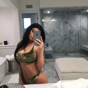 Kylie Jenner Sheer See Through Lingerie Nip Slip Set Leaked 96009