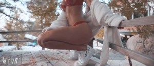 Rachel Cook Nude Lingerie Snow Modeling Video Leaked
