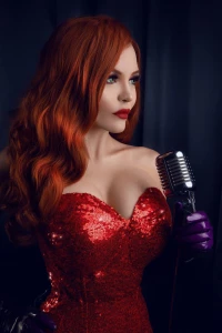 Kalinka Fox Nude Jessica Rabbit Cosplay Set Leaked 96199