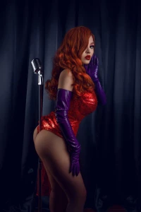 Kalinka Fox Nude Jessica Rabbit Cosplay Set Leaked 96204