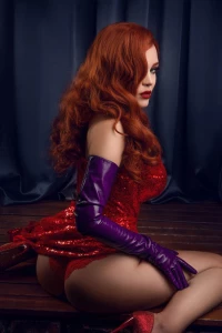 Kalinka Fox Nude Jessica Rabbit Cosplay Set Leaked 96222