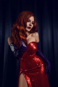 Kalinka Fox Nude Jessica Rabbit Cosplay Set Leaked 96233