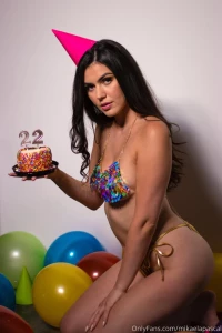 Mikaela Pascal Birthday Underboob Onlyfans Set Leaked 96741