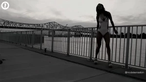 Erin Olash White Swimsuit Photoshoot BTS Video Leaked 97304