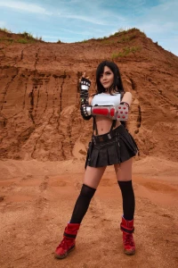 Kalinka Fox Nude Tifa Lockhart Cosplay Patreon Set Leaked 97914