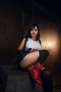 Kalinka Fox Nude Tifa Lockhart Cosplay Patreon Set Leaked 97923