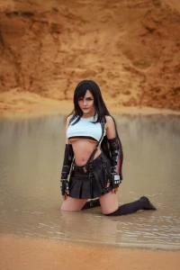 Kalinka Fox Nude Tifa Lockhart Cosplay Patreon Set Leaked 97924