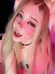 Belle Delphine Cum Facial Ahri Cosplay Onlyfans Set Leaked 1041