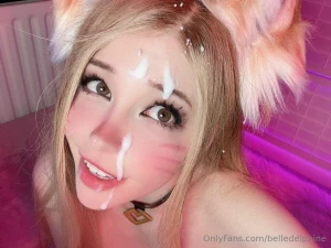 Belle Delphine Cum Facial Ahri Cosplay Onlyfans Set Leaked 1043