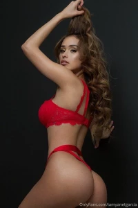 Yanet Garcia G-String Thong Lingerie Onlyfans Set Leaked 98302