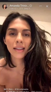 Amanda Trivizas Nude Shower OnlyFans Livestream Leaked 10112