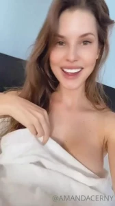 Amanda Cerny Bed Nipple Slip Onlyfans Video Leaked 98956