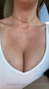 Christina Khalil Car Boobs Teasing Onlyfans Video Leaked 99136