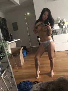 Asa Akira Nude Strip Selfies Onlyfans Set Leaked 99674