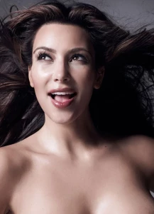 Kim Kardashian Nude Body Paint Photoshoot Leaked 100798