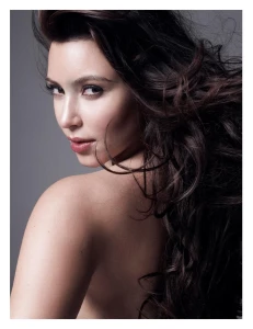 Kim Kardashian Nude Body Paint Photoshoot Leaked 100802