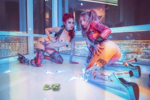 Liz Katz Nude Cyberpunk Cosplay Onlyfans Set Leaked 101021