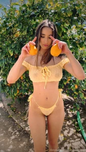 Natalie Roush Yellow See Through Top Onlyfans Set Leaked 102477