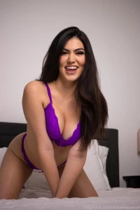 Mikaela Pascal Sexy Purple Bra Onlyfans Set Leaked 112426