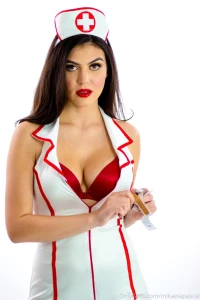 Mikaela Pascal Sexy Nurse Onlyfans Set Leaked