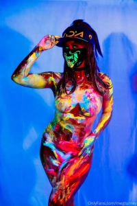 Meg Turney Akali Bodypaint Onlyfans Cosplay 120497