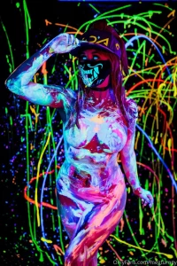 Meg Turney Akali Bodypaint Onlyfans Cosplay 120502