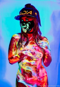 Meg Turney Akali Bodypaint Onlyfans Cosplay 120512