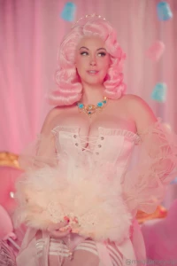 Meg Turney Nude Pussy Pink Corset Onlyfans Set Leaked 12426