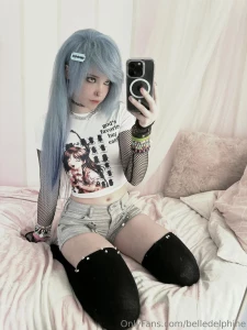 Belle Delphine Sexy Nostalgic Emo Onlyfans Set Leaked 129005