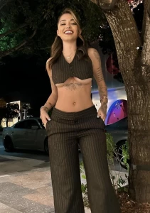 Malu Trevejo Sexy Underboob Outfit Onlyfans Set Leaked 129695