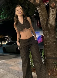 Malu Trevejo Sexy Underboob Outfit Onlyfans Set Leaked 129696