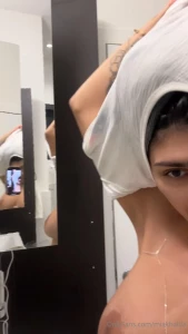 Mia Khalifa Nude Dressing OnlyFans Video Leaked 130418